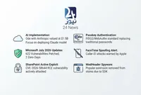 مروری بر مهم‌ترین اخبار امنیت سایبری هفته