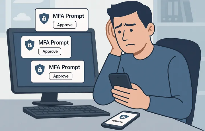 MFA Fatigue چیست؛ هکر چگونه با بمباران اعلان‌ها قربانی را فریب می‌دهد؟